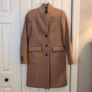 J.Crew Regent Topcoat / Camel / Size 4